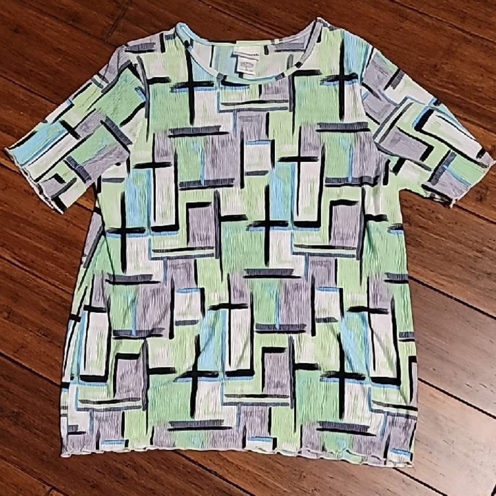 Bon Worth Multicolor Striped Blouse